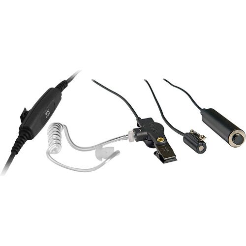 OTTO V1-10284 3-Wire Mini Lapel Surveillance Kit | Motorola (MG) OTTO V1-10284